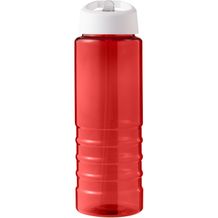 H2O Active® Eco Treble 750 ml Sportflasche mit Stülpdeckel (rot, weiss) (Art.-Nr. CA703236)