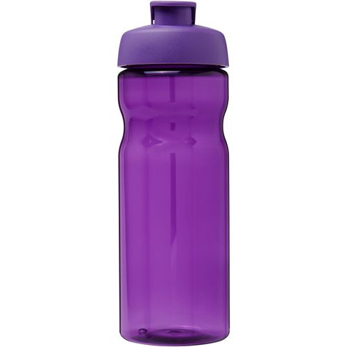 H2O Active® Eco Base 650 ml Sportflasche mit Klappdeckel (Art.-Nr. CA703402) - Einwandige Sportflasche mit ergonomische...