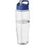 H2O Active® Tempo 700 ml Sportflasche mit Ausgussdeckel (transparent, blau) (Art.-Nr. CA705084)
