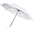 Birgit 21'' faltbarer winddichter Regenschirm aus recyceltem PET (Weiss) (Art.-Nr. CA712042)