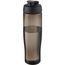 H2O Active® Eco Tempo 700 ml Sportflasche mit Klappdeckel (schwarz, kohle) (Art.-Nr. CA712571)