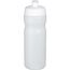 Baseline® Plus 650 ml Sportflasche (transparent, weiss) (Art.-Nr. CA715075)