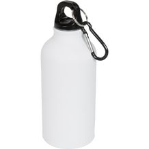 Oregon matte 400 ml Trinkflasche mit Karabiner (Weiss) (Art.-Nr. CA716694)