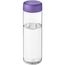 H2O Active® Vibe 850 ml Sportflasche mit Drehdeckel (transparent, lila) (Art.-Nr. CA724522)