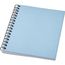 Desk-Mate® A6 farbiges Notizbuch mit Spiralbindung (hellblau) (Art.-Nr. CA727732)