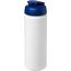 Baseline® Plus 750 ml Flasche mit Klappdeckel (weiss, blau) (Art.-Nr. CA728125)