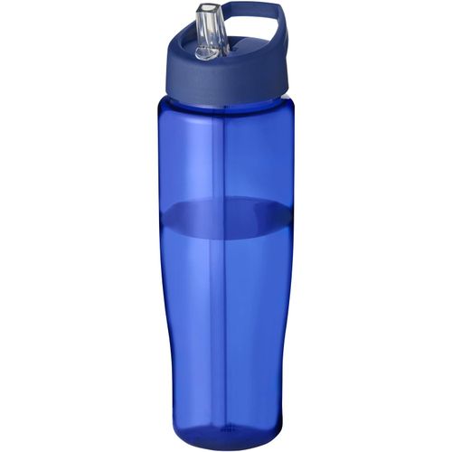 H2O Active® Tempo 700 ml Sportflasche mit Ausgussdeckel (Art.-Nr. CA728946) - Einwandige Sportflasche mit einem...