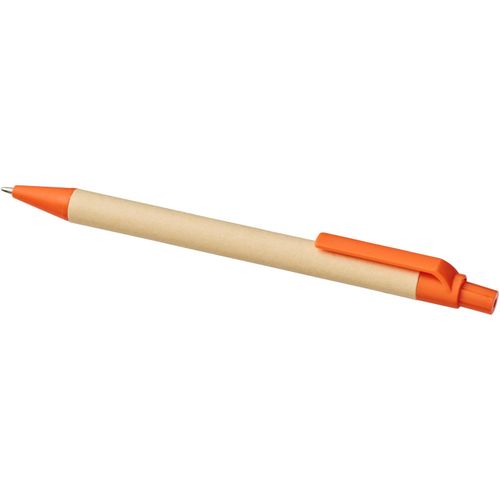 Berk Kugelschreiber aus recyceltem Karton und Mais (Art.-Nr. CA731750) - Umweltfreundlicher Kugelschreiber mit...