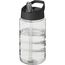 H2O Active® Bop 500 ml Sportflasche mit Ausgussdeckel (transparent, schwarz) (Art.-Nr. CA732370)