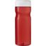 H2O Active® Base Tritan 650-ml-Sportflasche mit Drehdeckel (rot, weiss) (Art.-Nr. CA742745)