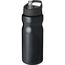 H2O Active® Base 650 ml Sportflasche mit Ausgussdeckel (Schwarz) (Art.-Nr. CA745178)