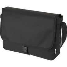 Retrend RPET Schultertasche 6L (Schwarz) (Art.-Nr. CA745294)