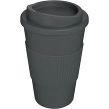 Americano® 350 ml Isolierbecher mit Schutzring (Grau) (Art.-Nr. CA752999)