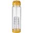 Tutti frutti 740 ml Tritan Sportflasche mit Fruchtsieb (gelb,transparent,weiss) (Art.-Nr. CA754485)