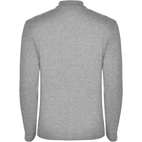 Estrella Langarm Poloshirt für Herren (Art.-Nr. CA757021) - Langärmeliges Poloshirt mit gerippte...