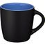 Riviera 340 ml Keramikbecher (schwarz, blau) (Art.-Nr. CA757440)