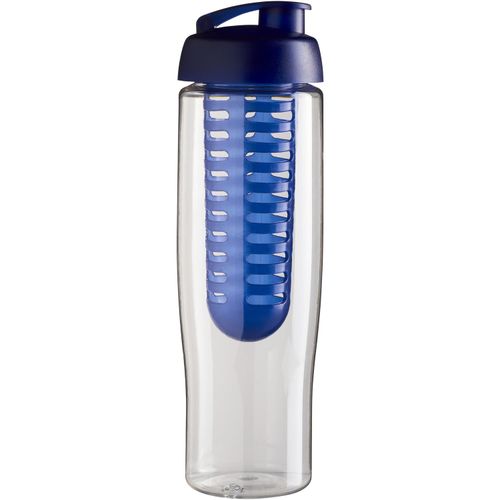 H2O Active® Tempo 700 ml Sportflasche mit Klappdeckel und Infusor (Art.-Nr. CA758434) - Einwandige Sportflasche mit einem...