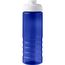 H2O Active® Eco Treble 750 ml Sportflasche mit Stülpdeckel (blau, weiss) (Art.-Nr. CA759963)
