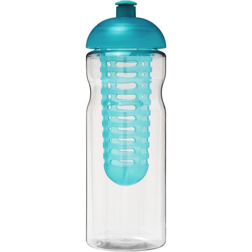 H2O Active® Base 650 ml Sportflasche mit Stülpdeckel und Infusor (Art.-Nr. CA760486) - Einwandige Sportflasche mit ergonomische...