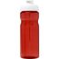 H2O Active® Base Tritan 650 ml Sportflasche mit Klappdeckel (rot, weiss) (Art.-Nr. CA761119)