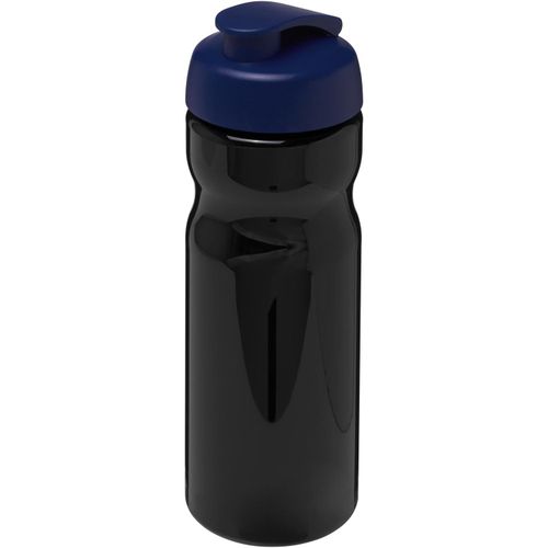 H2O Active® Base 650 ml Sportflasche mit Klappdeckel (Art.-Nr. CA764109) - Einwandige Sportflasche mit ergonomische...
