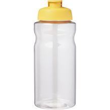 H2O Active® Big Base 1L Sportflasche mit Klappdeckel (gelb) (Art.-Nr. CA768608)