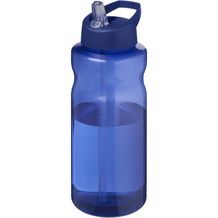 H2O Active® Eco Big Base 1L Sportflasche mit Ausgussdeckel (blau) (Art.-Nr. CA769739)