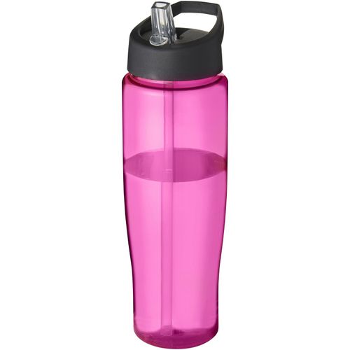 H2O Active® Tempo 700 ml Sportflasche mit Ausgussdeckel (Art.-Nr. CA770010) - Einwandige Sportflasche mit einem...