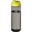 H2O Active® Eco Vibe 850 ml Sportflasche mit Klappdeckel (kohle, limone) (Art.-Nr. CA770653)