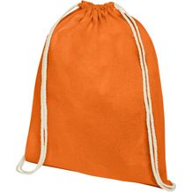 Oregon 140 g/m² Sportbeutel aus Baumwolle 5L (orange) (Art.-Nr. CA772147)