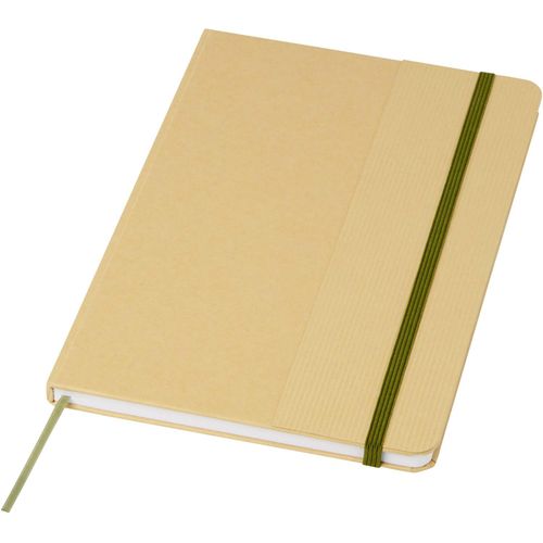 Nelida A5 Hardcover Notizbuch aus recyceltem Karton (Art.-Nr. CA772388) - Hardcover Notizbuch im Format A5 aus...