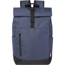 Hoss 15,6" GRS recycelter Rolltop Laptop-Rucksack 12L (heather navy) (Art.-Nr. CA775106)