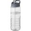 H2O Active® Treble 750 ml Sportflasche mit Ausgussdeckel (transparent, storm grey) (Art.-Nr. CA776710)