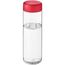 H2O Active® Vibe 850 ml Sportflasche mit Drehdeckel (transparent, rot) (Art.-Nr. CA781756)