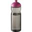 H2O Active® Eco Base 650 ml Sportflasche mit Stülpdeckel (kohle, magenta) (Art.-Nr. CA783430)