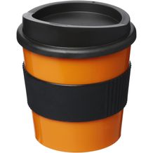 Americano® Primo 250 ml Becher mit Schutzring (orange, schwarz) (Art.-Nr. CA783449)