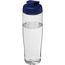 H2O Active® Tempo 700 ml Sportflasche mit Klappdeckel (transparent, blau) (Art.-Nr. CA786215)