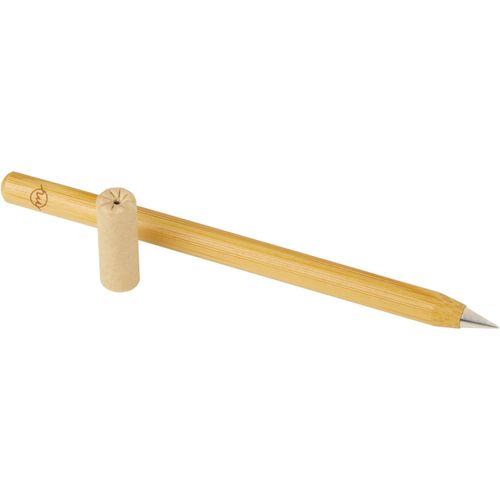 Perie Bambus Kugelschreiber ohne Tinte (Art.-Nr. CA786997) - Perie tintenloser Kugelschreiber aus...