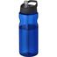 H2O Active® Base 650 ml Sportflasche mit Ausgussdeckel (blau, schwarz) (Art.-Nr. CA787258)