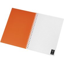 Rothko A5 Notizbuch mit Spiralbindung (orange, weiss) (Art.-Nr. CA789138)