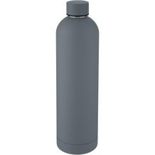 Spring 1 l Kupfer-Vakuum Isolierflasche (dunkelgrau) (Art.-Nr. CA790522)