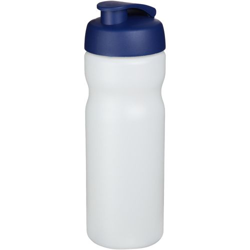 Baseline® Plus 650 ml Sportflasche mit Klappdeckel (Art.-Nr. CA791598) - Einwandige Sportflasche. Verfügt üb...