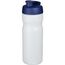 Baseline® Plus 650 ml Sportflasche mit Klappdeckel (transparent, blau) (Art.-Nr. CA791598)