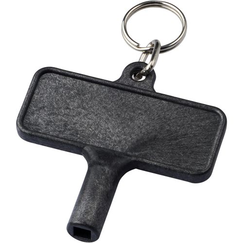 Largo Kunststoff Heizkörperschlüssel mit Schlüsselanhänger (Art.-Nr. CA794792) - Universalschlüssel mit Schlüsselanhän...