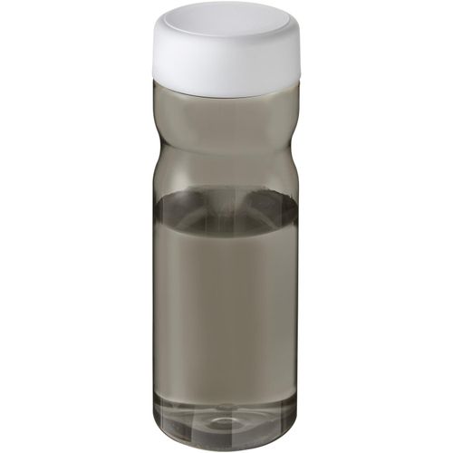 H2O Active® Eco Base 650 ml Sportflasche mit Drehdeckel (Art.-Nr. CA801617) - Einwandige Sportflasche mit ergonomische...