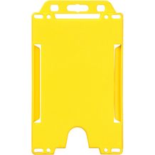 Pierre Ausweishalter aus Kunststoff (gelb) (Art.-Nr. CA802575)