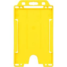 Pierre Ausweishalter aus Kunststoff (gelb) (Art.-Nr. CA802575)