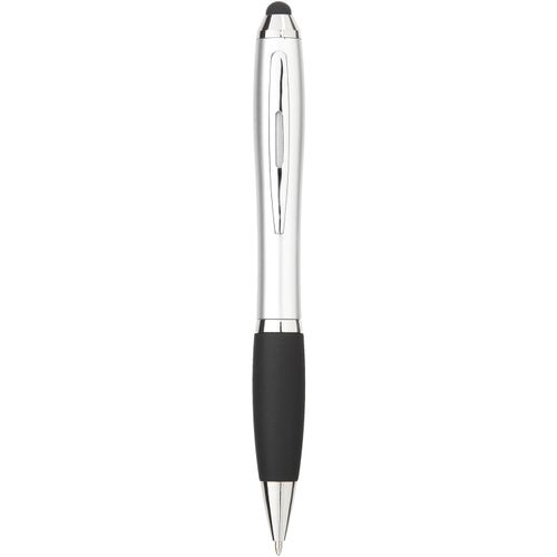 Nash Stylus bunter Kugelschreiber mit schwarzem Griff (Art.-Nr. CA805941) - Stylus Kugelschreiber mit Drehmechanismu...