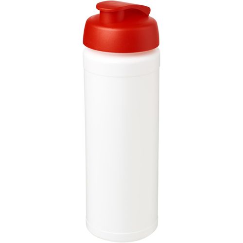 Baseline® Plus grip 750 ml Sportflasche mit Klappdeckel (Art.-Nr. CA806742) - Einwandige Sportflasche mit integriertem...