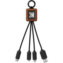 SCX.design C19 Easy to Use Kabel aus Holz mit Leuchtlogo (holz, schwarz) (Art.-Nr. CA808775)